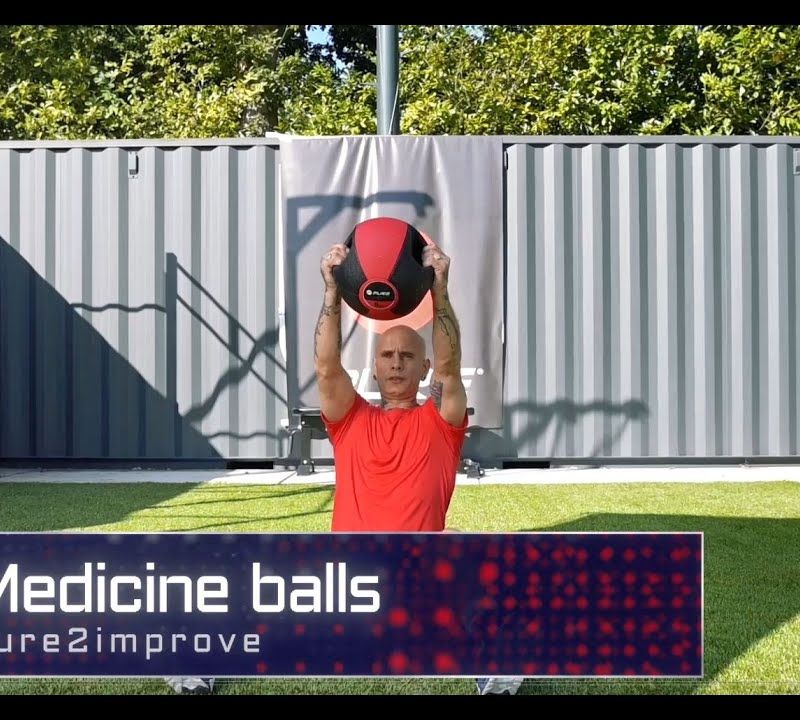 Pure2Improve Medizinball 4 kg orange 2139 4