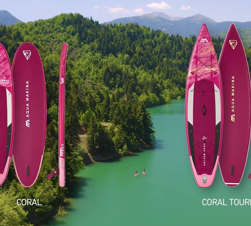 Aqua Marina Coral Touring SUP Brett 3.5m rosa BT-22CTP 18