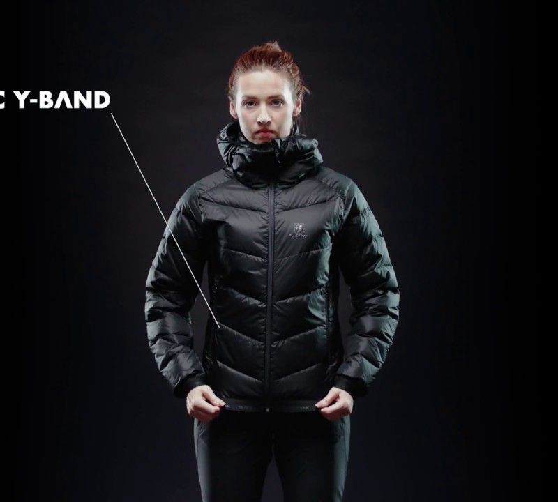 Damen Daunenjacke BLACKYAK Niata schwarz 181101700 10