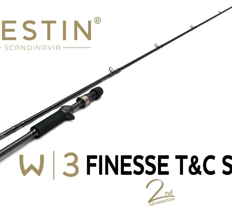 Westin W3 Finesse-T T&C 2nd 2sec Spinnrute schwarz W361-0712-ML 9