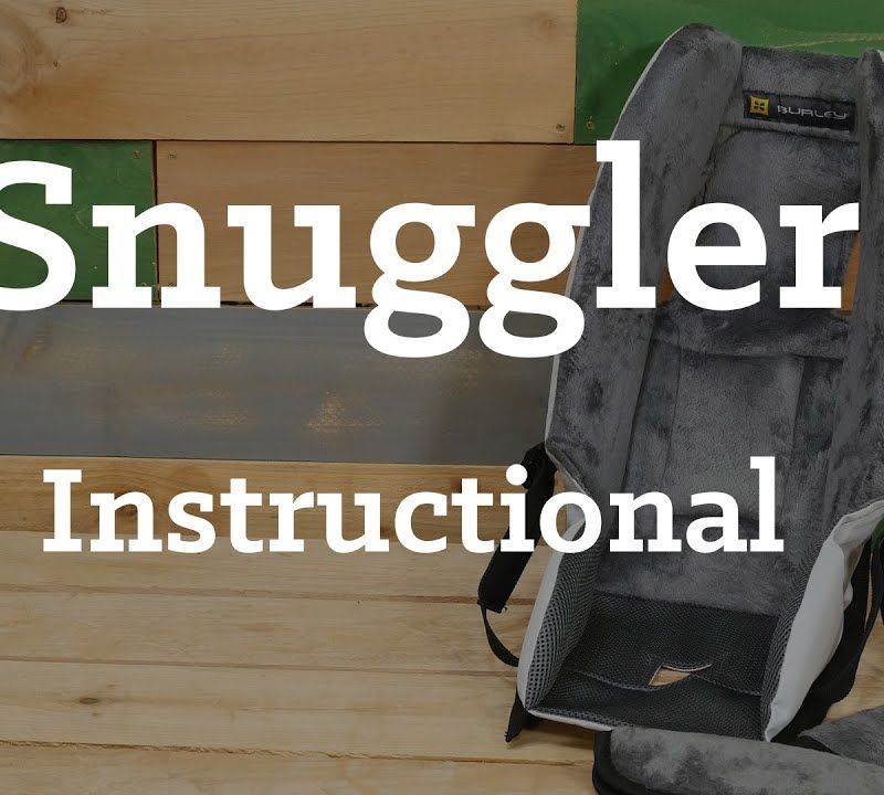 Burley Baby Snuggler grau Anhängersitz BU-960158 4