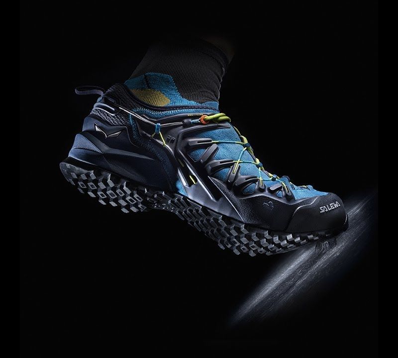Salewa Herren Wildfire Edge Zustiegsschuh navy blau/gelb 00-0000061346 11