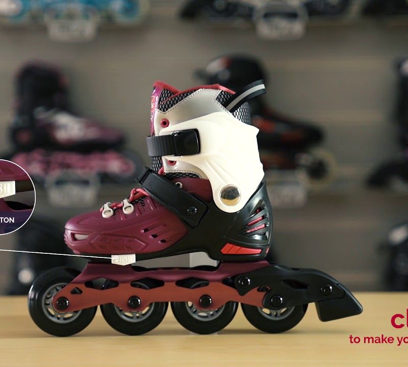 Rollschuhe für Kinder FILA J One black/red 14