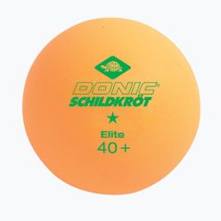DONIC 1-Star Elite Tischtennisbälle Polyball 3 Stück orange 608318