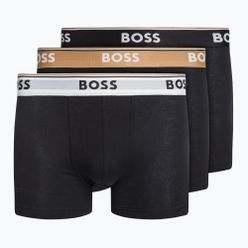 Hugo Boss Trunk Power Herren Boxershorts 3 Paar schwarz 50489612-982
