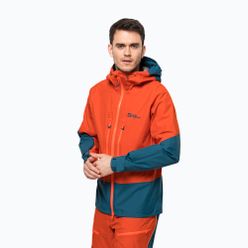 Jack Wolfskin Herren Skijacke Alpspitze 3L orange 1115181