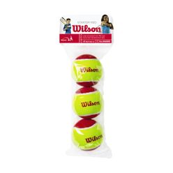 Wilson Starter Red Tball Kinder-Tennisbälle 3 Stück gelb und rot 2000031175