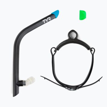 Schwimmschnorchel TYR Ultralite Snorkel 2. schwary/blau LSNRKL_1