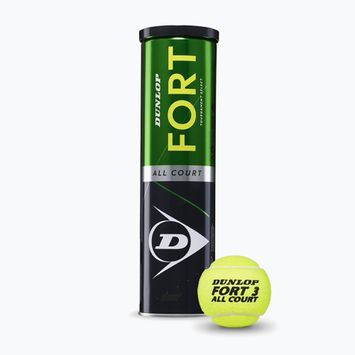 Dunlop Fort All Court TS Tennisbälle 4 Stück gelb 601316