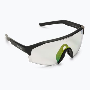 Sonnenbrille Bollé Lightshifter black matte/phantom clear green photochromic