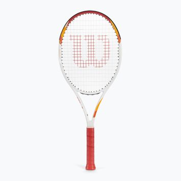 Wilson Six One Tennisschläger rot und weiß WR125010