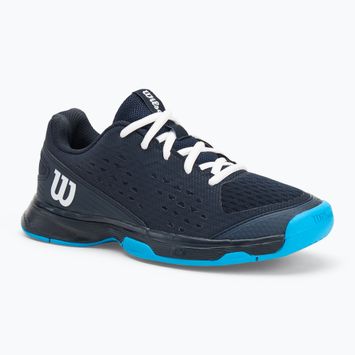 Tennisschuhe Kinder Wilson Rush Pro L Jr navy blazer/ white/ atomic blue