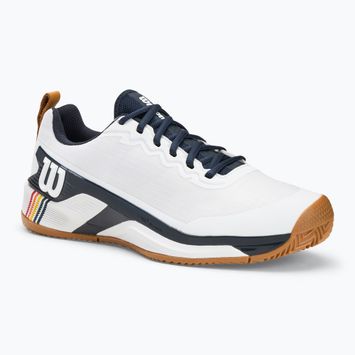 Tennisschuhe Herren Wilson Rush Pro 4.5 Clay RG white/ navy blazer/ gum