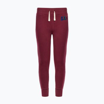 Kinderhose GAP V-Fall Fash Logo Jogger tief granatrot