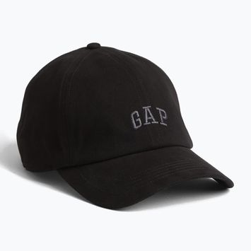 Herren GAP Logo Baseballkappe echt schwarz