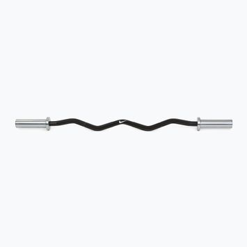 Gebogene Stange Nike Strength Curl Bar black swoosh