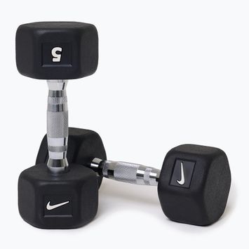 Hanteln Nike Strength Hex Dumbbell 2 x 5 kg black/white
