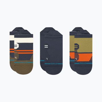 Stance Route Ultra Tab 3 Pack Laufsocken navy