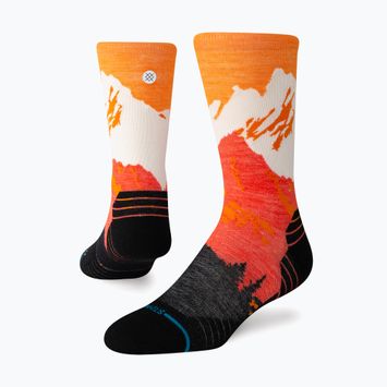 Stance Out Of Range Light Wool Crew orange Socken