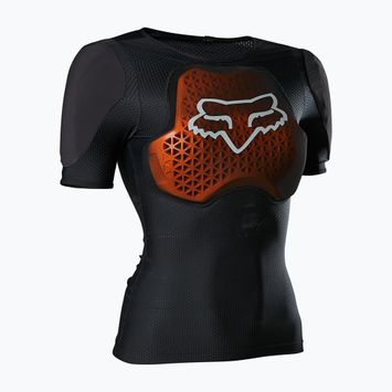 Radtrikot mit protektor Fox Racing Baseframe Pro SS schwarz 28961_1