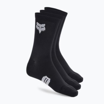 Fox Racing 6 Ranger Prepack 3er-Pack Fahrradsocken schwarz