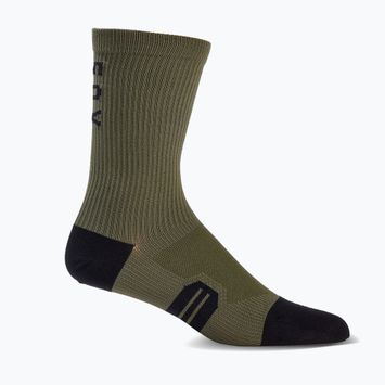 Fox Racing 8 Ranger olivgrün Fahrradsocken