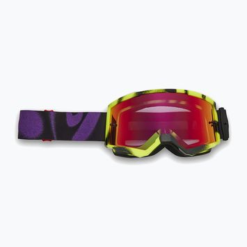 Fahrradbrille Fox Racing Main Emotion Spark black/yellow/purple/fluorescent red spark