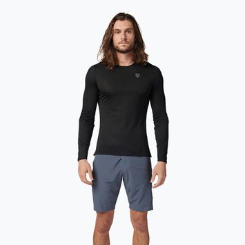 Herren Radfahren Longsleeve Fox Racing Flexair Ascent schwarz