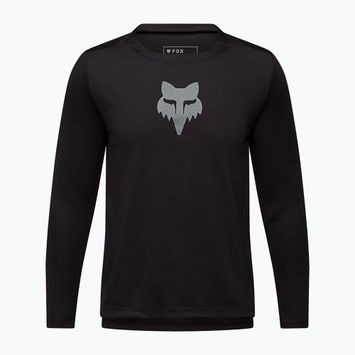 Kinder Radfahren Longsleeve Fox Racing Ranger Fox Head Jr schwarz
