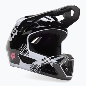 Fox Racing Rampage Digi Image CE/CPSC Jr Kinder Fahrradhelm schwarz/weiß