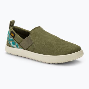 Damen Teva Voya Slip On Turnschuhe cayambe burnt olive