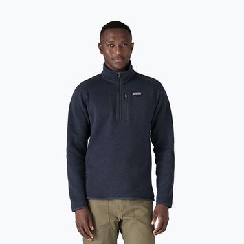 Herren Patagonia besser Pullover 1/4 Zip Fleece-Sweatshirt neue Marine