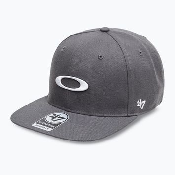 Herren Oakley 47 B1B Ellipse einheitlich grau Baseballkappe