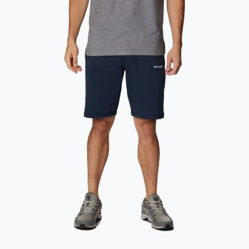Herren Columbia Logo Fleece-Trekking-Shorts marineblau 1884601464