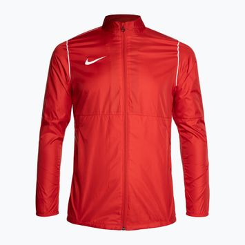 Herren-Fußball-Jacke Nike Park 20 Rain Jacket universitätsrot/weiß/weiß