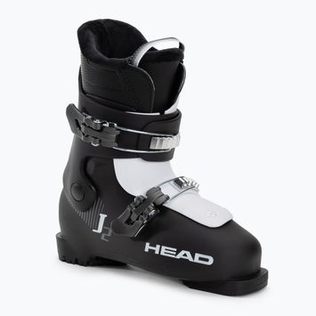 HEAD J2 schwarz/weiss Kinder-Skischuhe