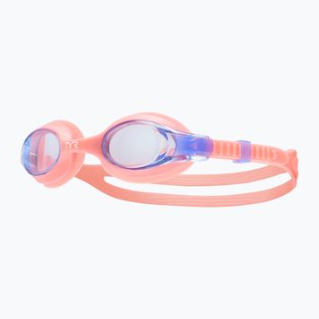 TYR Kinderschwimmbrille Swimple klar / türkis