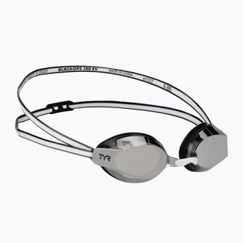 Schwimmbrille TYR Blackops 140 Ev Racing Mirrored black/white