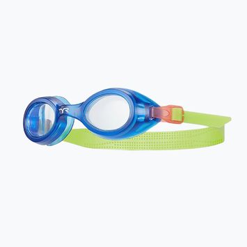 Kinder-Schwimmbrille TYR Aqua Blaze royal/lime