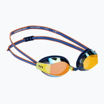 Schwimmbrille TYR Blackops 140 Ev Racing Mirrored navy/multi