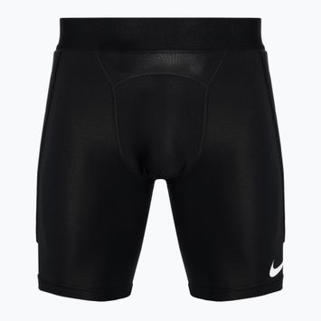 Nike Dri-FIT gepolsterte Torwartshorts für Herren schwarz/schwarz/weiß
