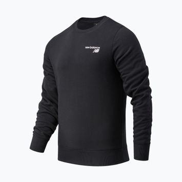 Herren New Balance Classic Core Fleece Crew Sweatshirt schwarz