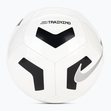 Nike Pitch Training Fußball weiß/schwarz/silber Größe 4