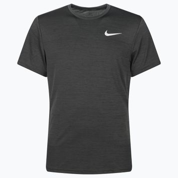 Herren Trainings-T-Shirt Nike Top Hyper Dry Furnier grau DC5218-010