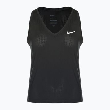 Damen Tennis Tank Top Nike Court Dri-Fit Victory Tank schwarz/weiß