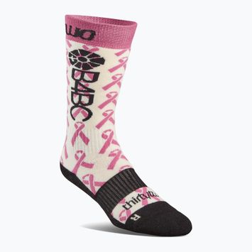 Snowboardsocken Damen ThirtyTwo B4BC Merino pink/white