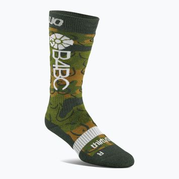 Snowboardsocken Damen ThirtyTwo B4BC Merino camo