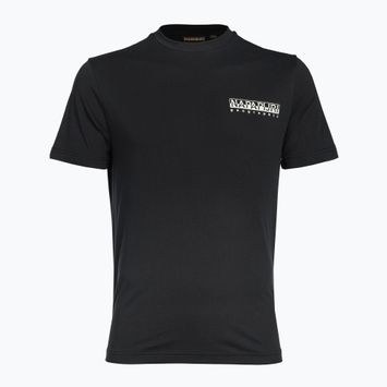 Napapijri S-Tahi schwarzes Herren-T-Shirt