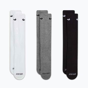 Socken Nike Everyday Plus Cushioned 3 Paar multi-color/white/grey/black