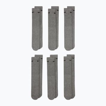 Socken Nike Everyday Cushioned 6er-Pack carbon heather/black
